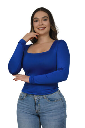 BLUSA CUELLO CUADRADO