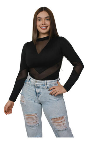 Body Sara Negro 2xl